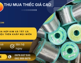 Thu Mua Thiếc Cuộn Phế Liệu Giá Cao Toàn Quốc - Thu Gom Tận Nơi 24/7