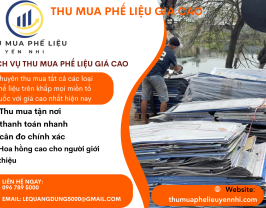  Thu Mua Nhôm Kẽm Phế Liệu Giá Cao Tại TP.HCM & Khu Vực Lân Cận