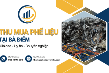 Thu mua phế liệu Bà Điểm giá cao, uy tín, chuyên nghiệp