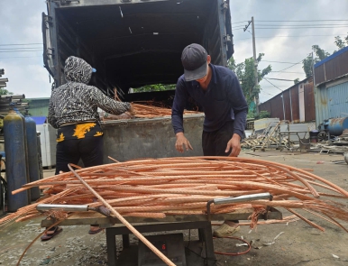 Thu Mua Đồng Đỏ Phế Liệu Giá Cao Tại TP.HCM - Tận Nơi, Thanh Toán Ngay