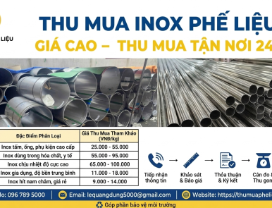 thu mua phế liệu inox