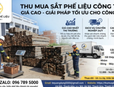 Thu Mua Phế Liệu Đức Hòa Long An Giá Cao - Tận Nơi, Cân Đúng