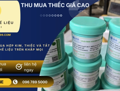 Thu Mua Kem Hàn Thiếc Giá Cao Toàn Quốc - Tận Nơi, Định Giá Chính Xác