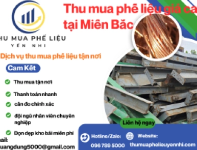 Thu Mua Phế Liệu Giá Cao Tại Miền Bắc | Thu Mua Tận Nơi, Hoa Hồng Cao