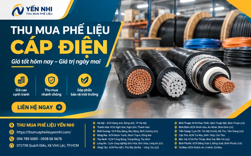 Mặt cắt cáp đồng, cáp nhôm và cáp nhiều lớp được kiểm tra để phân loại