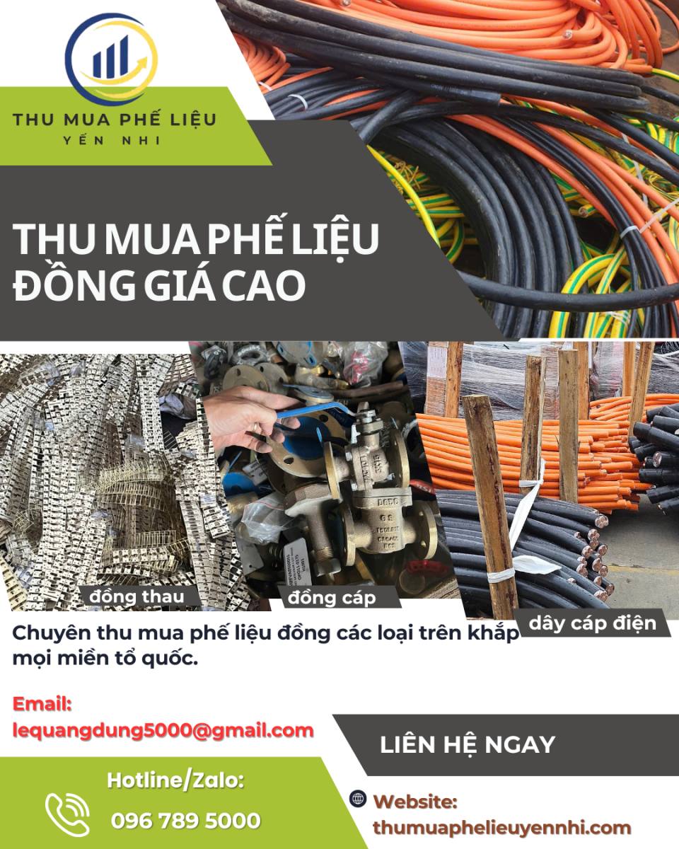 thu mua dây cáp điện giá cao