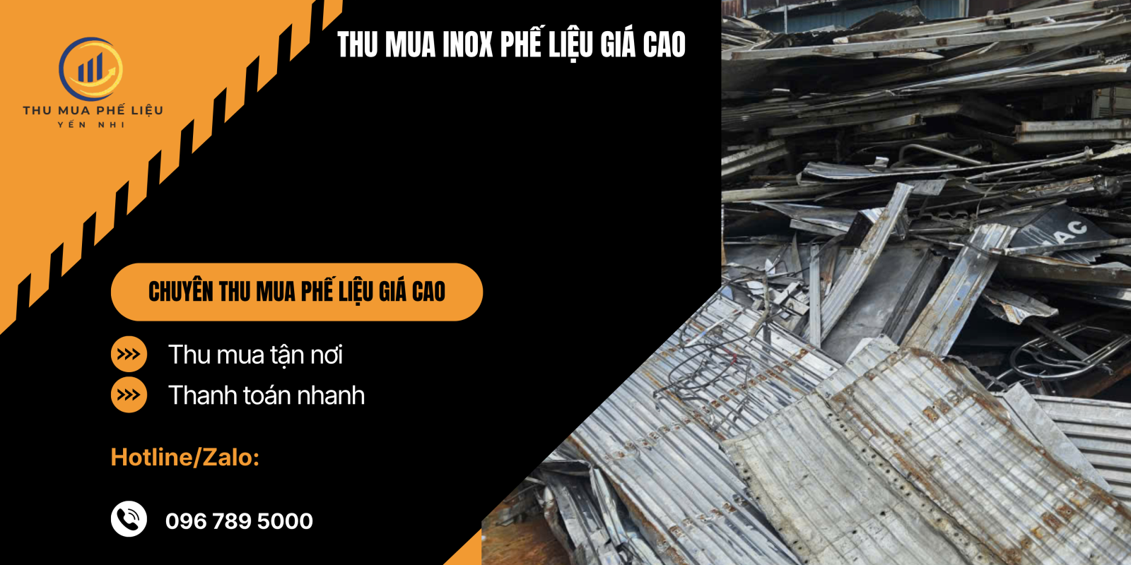 thu mua phế liệu inox giá cao