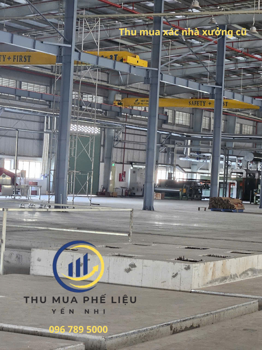 Thanh lý nhà xưởng, máy móc