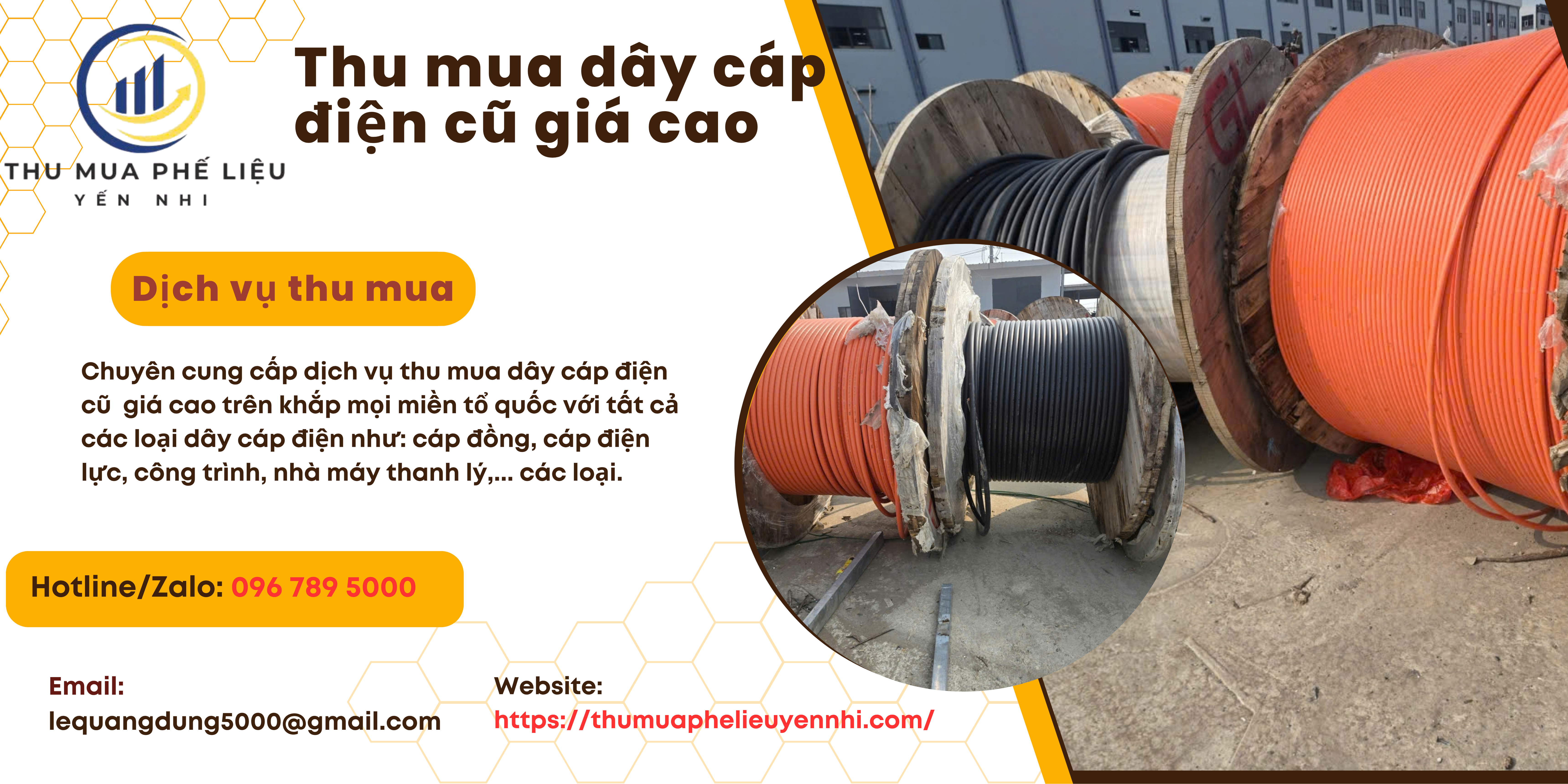 Thu mua đồng cáp điện giá cao