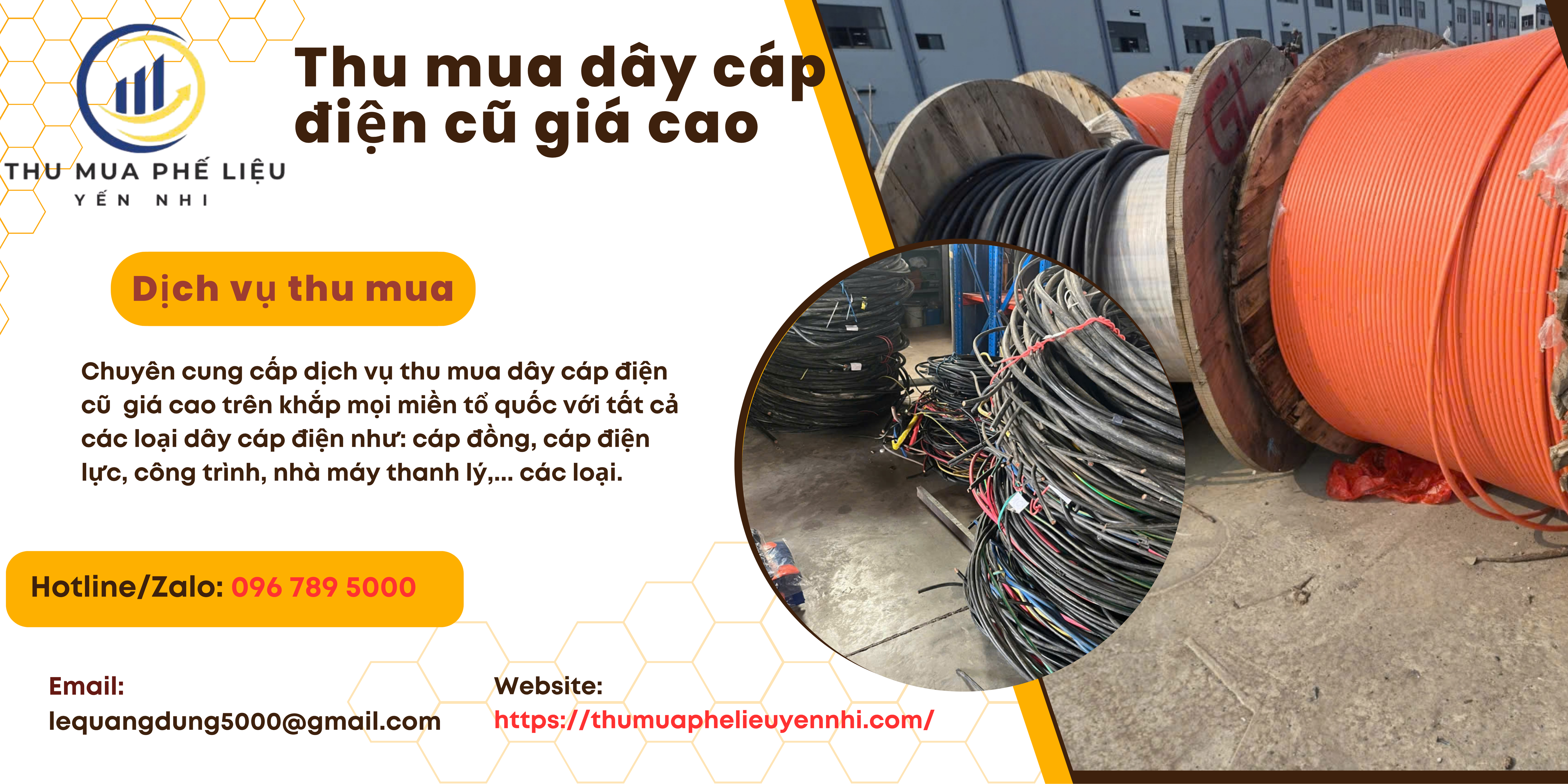 Thu mua dây điện cũ giá cao