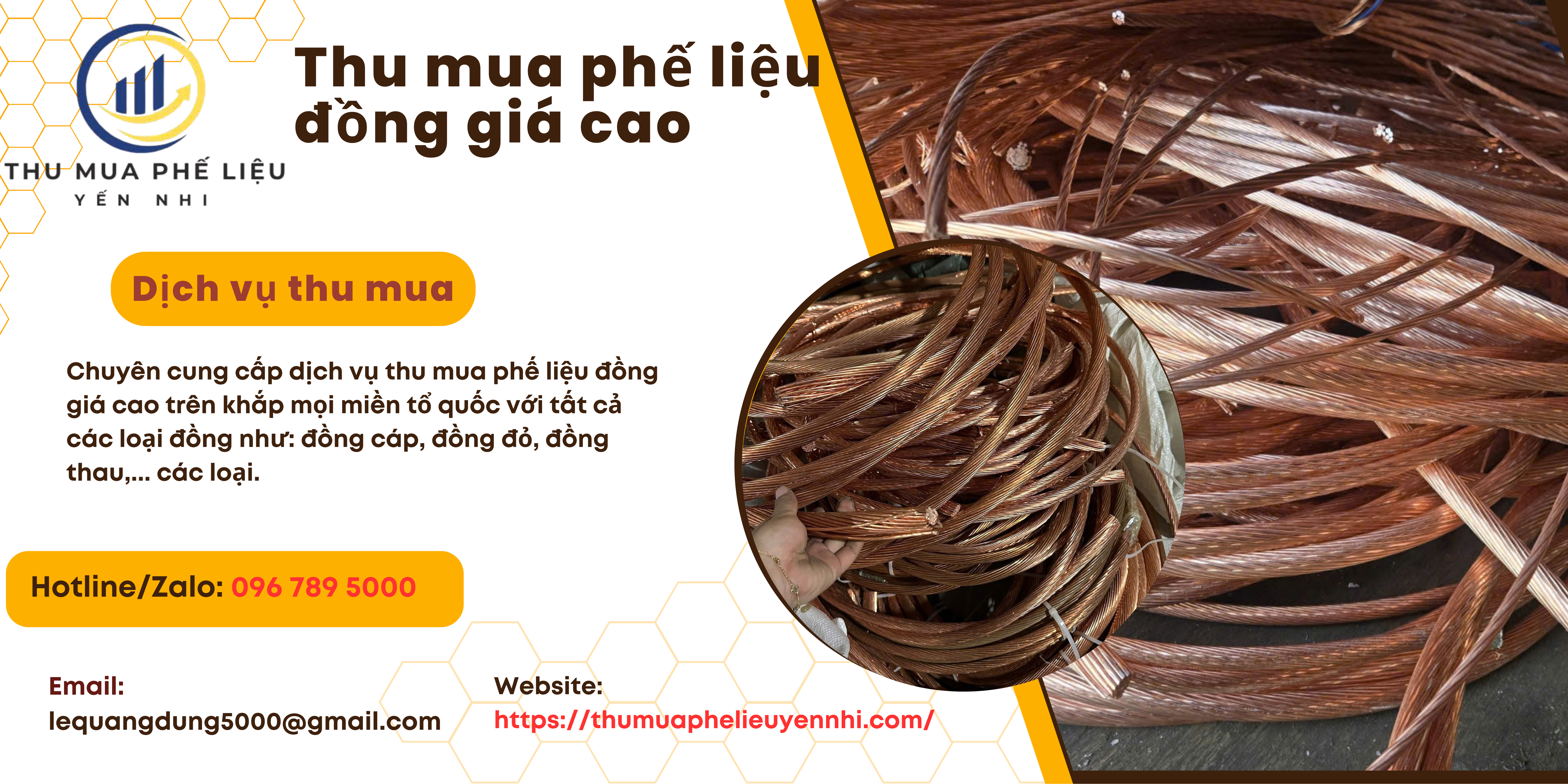 Thu Mua Đồng Cáp Phế Liệu Giá Cao Tại Miền Bắc – Uy Tín, Tận Nơi 24/7