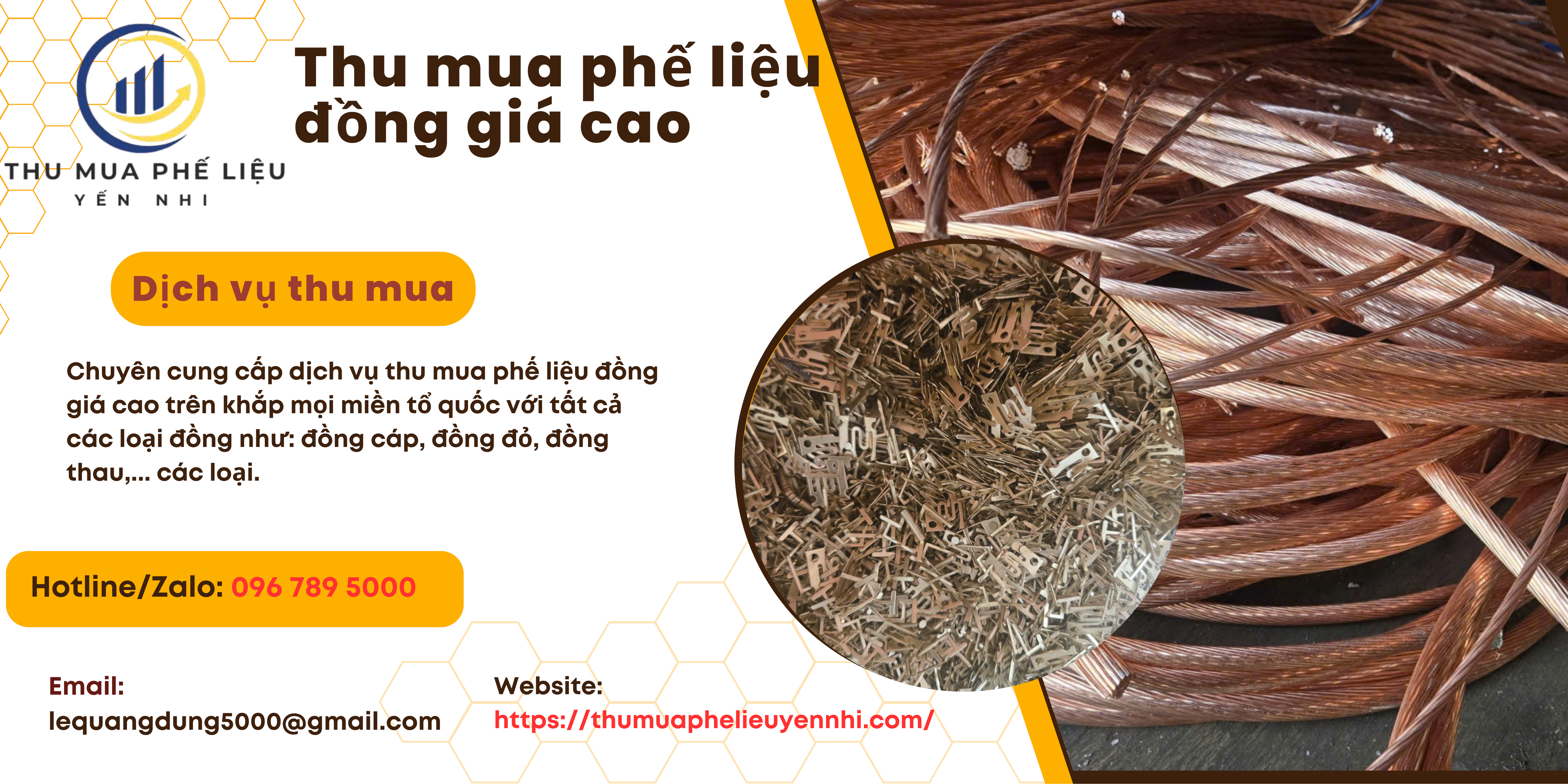 Thu mua đồng phế liệu giá cao