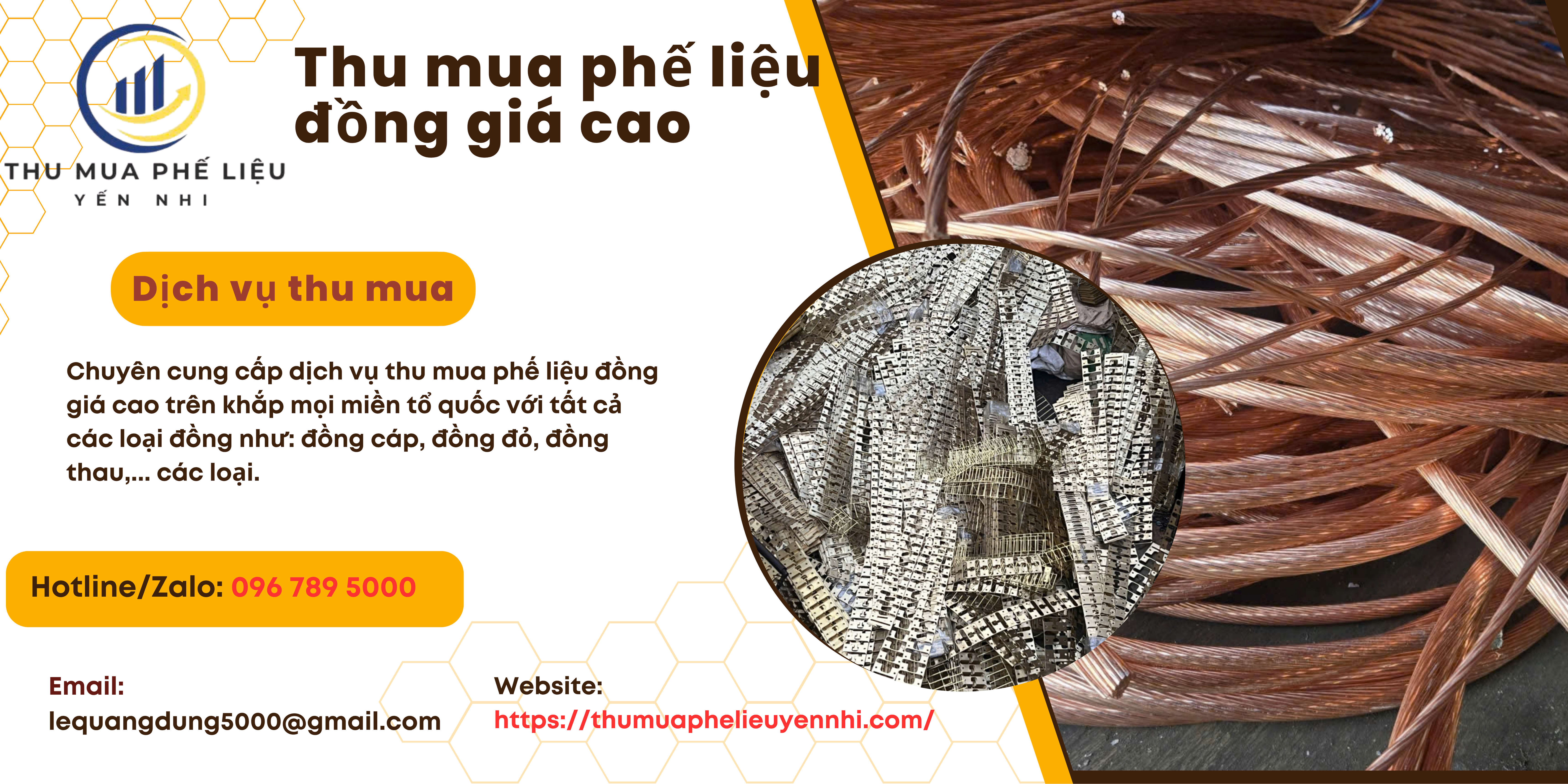 Thu mua đồng phế liệu giá cao