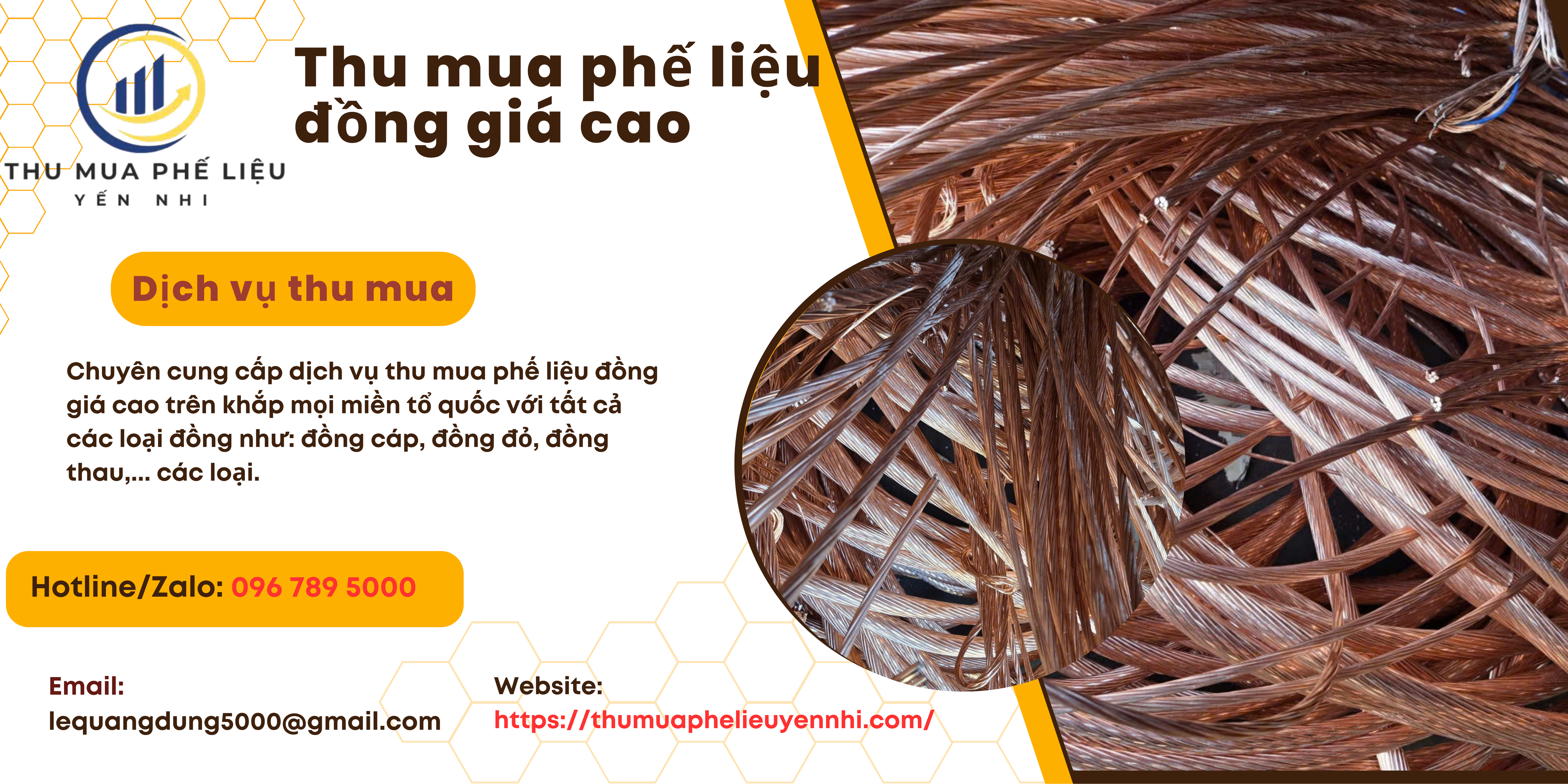 Thu mua đồng phế liệu tận nơi
