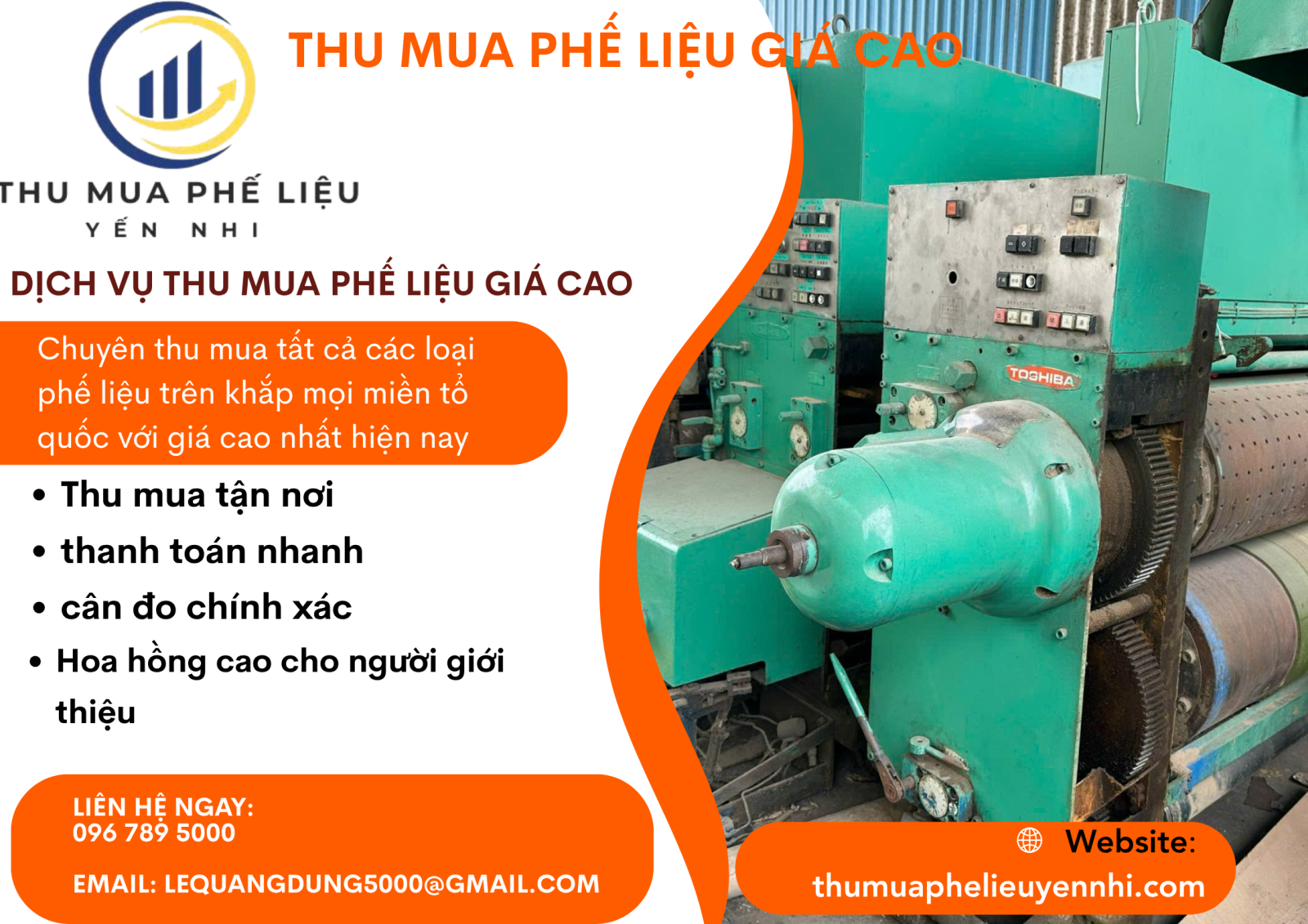 Thu mua thiết bị máy móc cũ tồn kho thanh lý giá cao