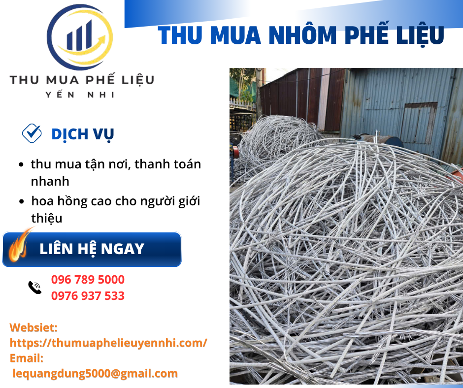 Thu mua nhôm phế liệu giá cao