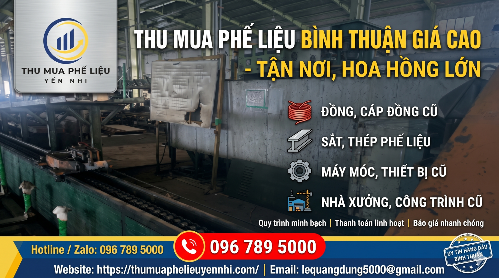 Thu mua phế liệu Bình Thuận