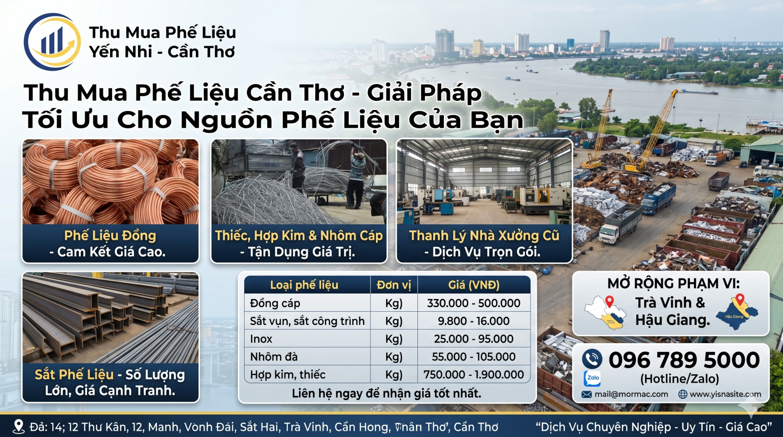 Thu mua phế liệu Cần Thơ