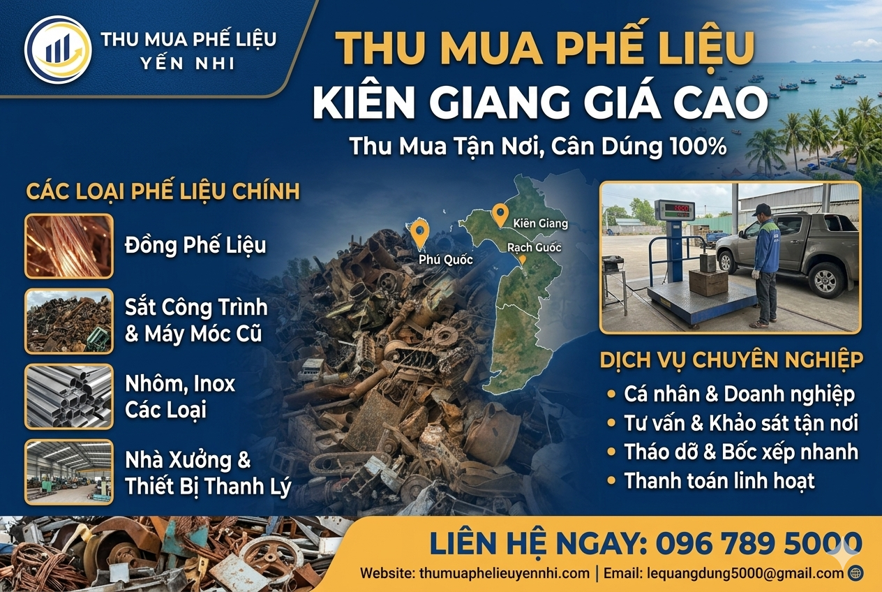 Thu mua phế liệu Kiên Giang