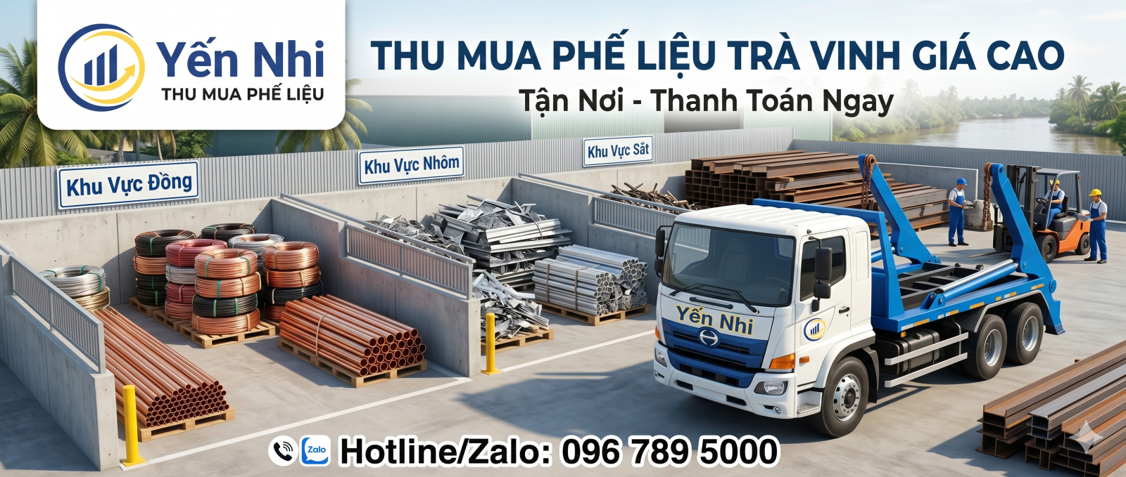 Thu mua phế liệu Trà Vinh