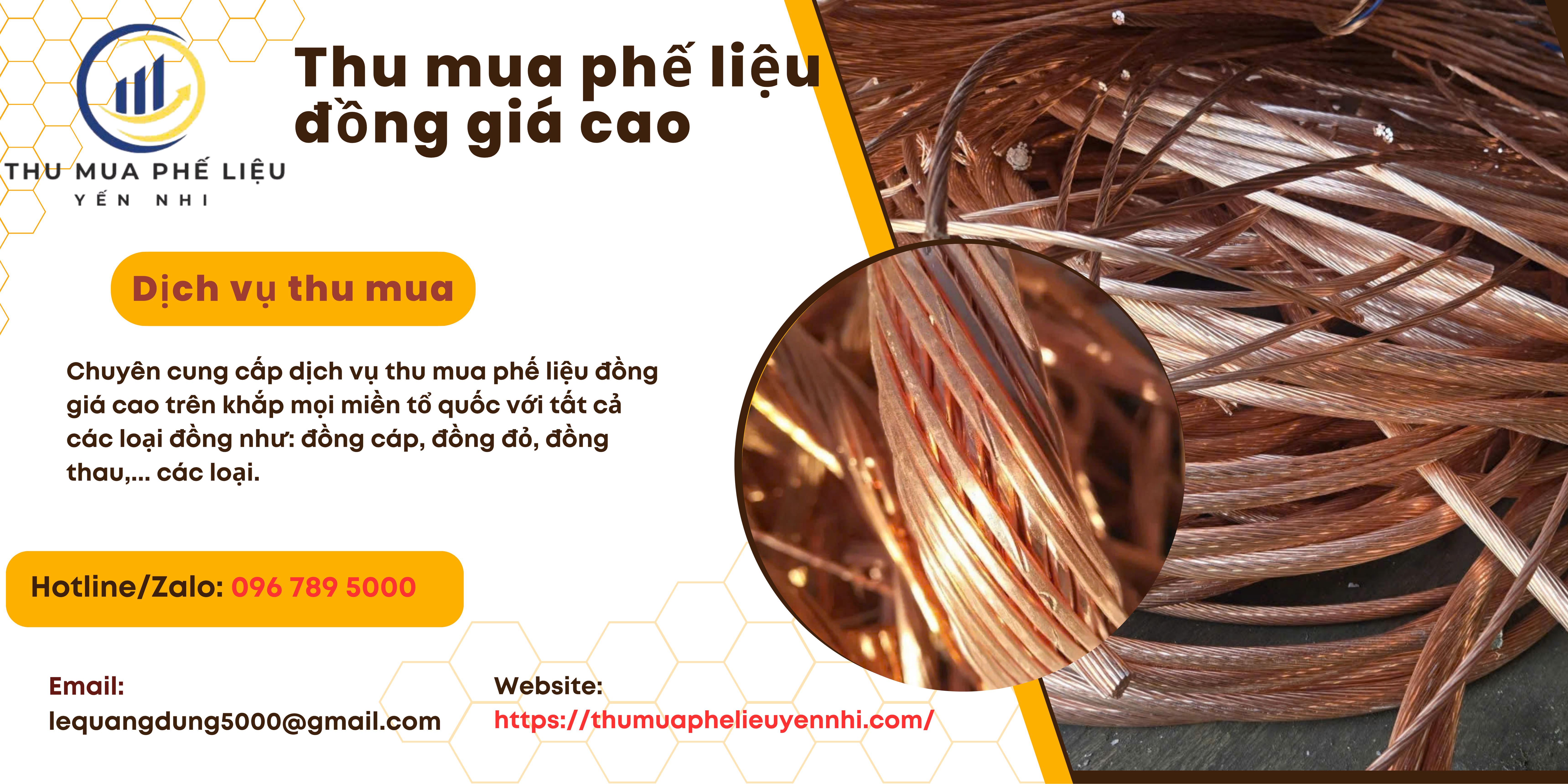 Thu Mua Phế Liệu Đồng Giá Cao Tại TP.HCM – Uy Tín, Tận Nơi