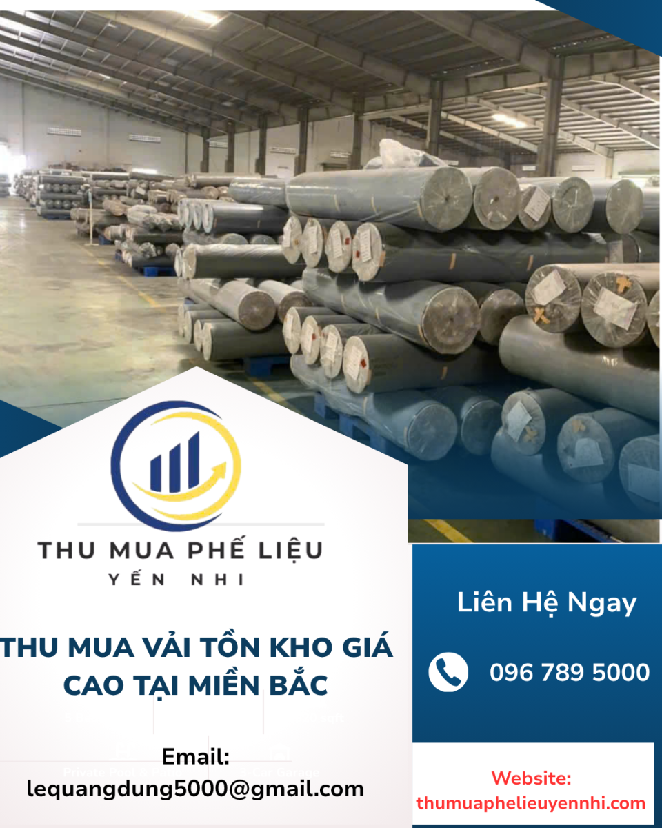 Thu Mua Vải Giá Cao Tận Nơi – Thanh Lý Vải Tồn Kho Toàn Quốc
