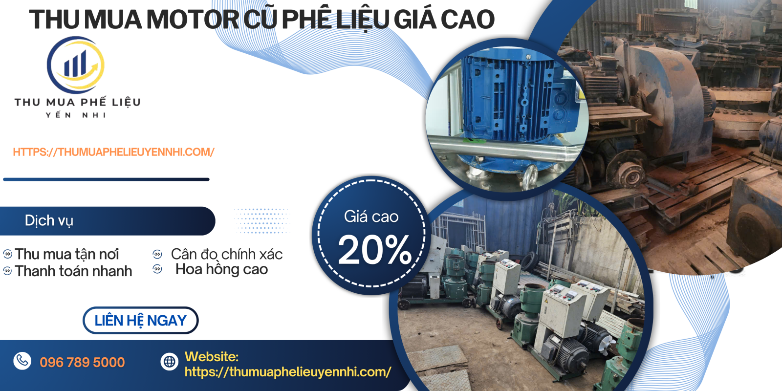 Thu mua mô tơ cũ giá cao tại Hà Nội