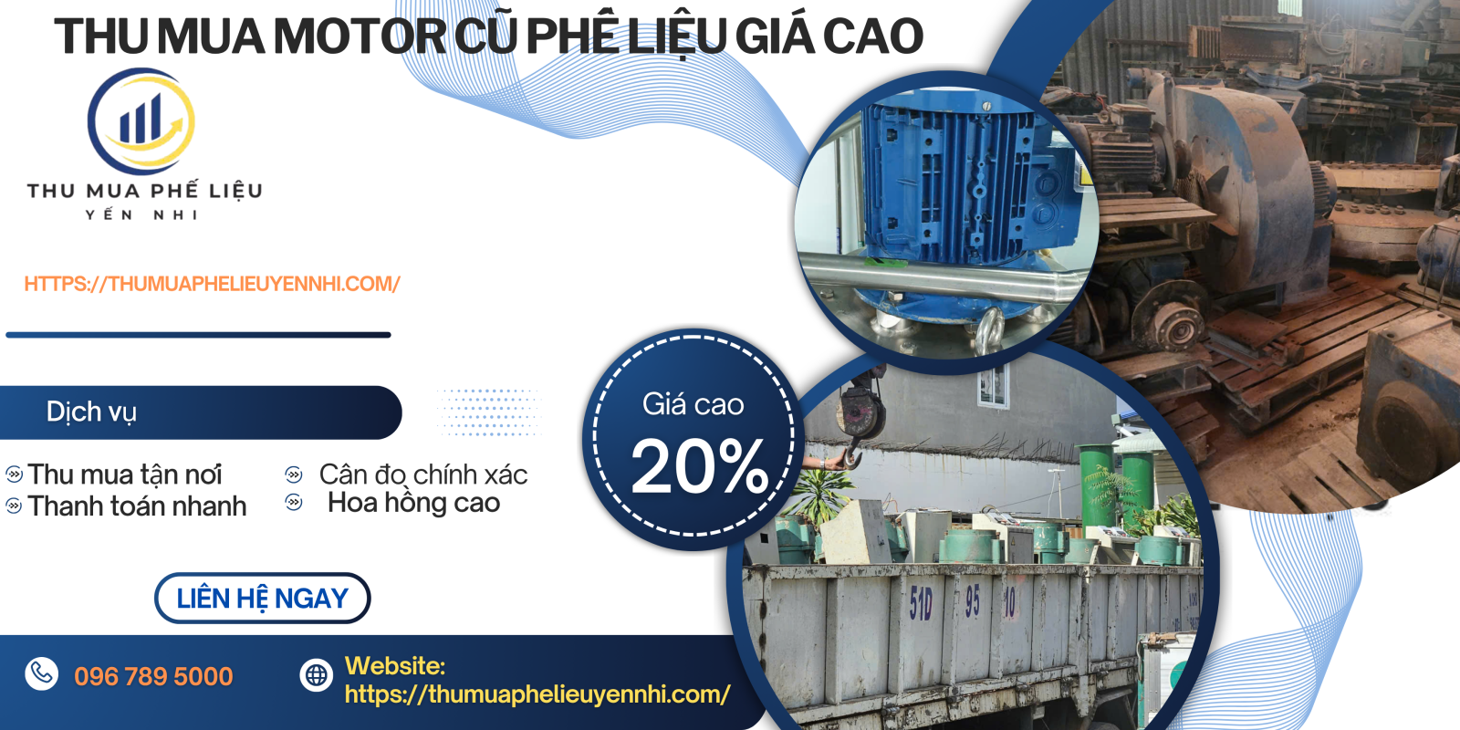 Thu mua motor cũ giá cao số lượng lớn tại Hà Nội