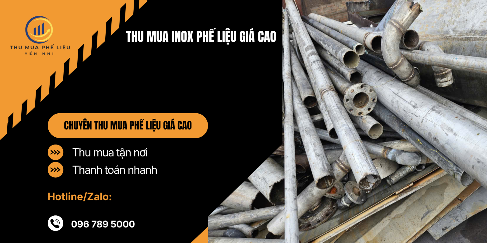 Thu mua inox phế liệu giá cao