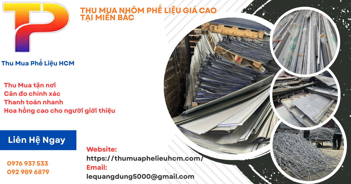 Thu mua phế liệu nhôm giá cao tận nơi