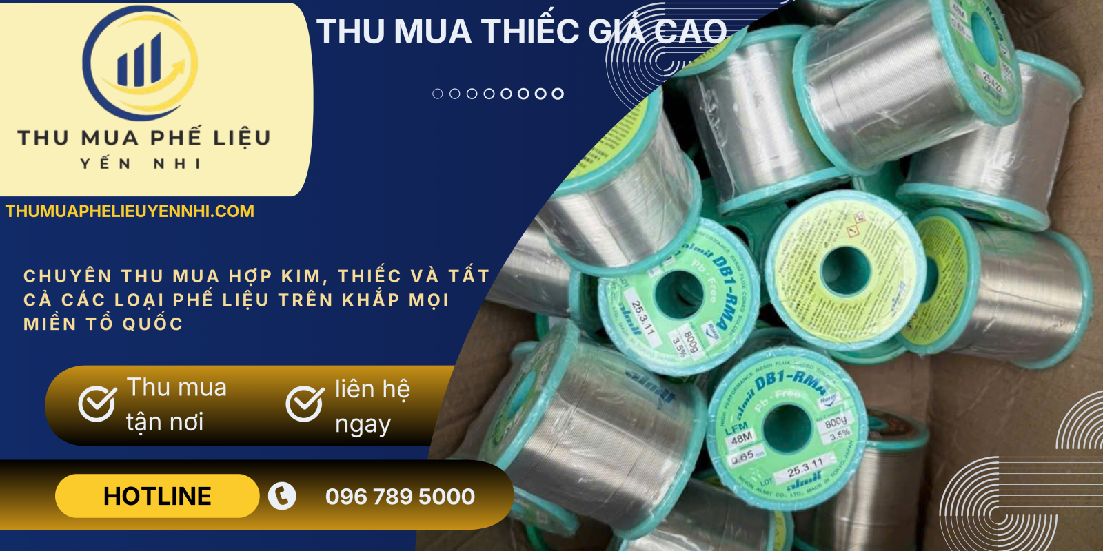 Thu Mua Thiếc Cuộn Giá Cao Tại Hà Nội Và Các Tỉnh Lân Cận – Thanh Toán Nhanh Gọn